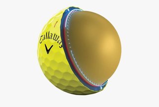 Callaway Chrome Tour piłki golfowe, żółte