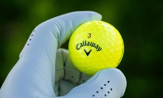 Callaway Chrome Tour piłki golfowe, żółte