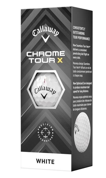 Callaway Chrome Tour X piłki golfowe