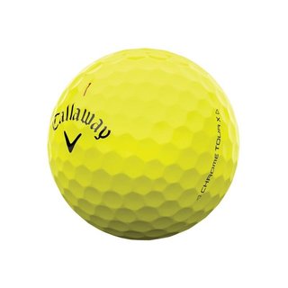 Callaway Chrome Tour X piłki golfowe, żółte