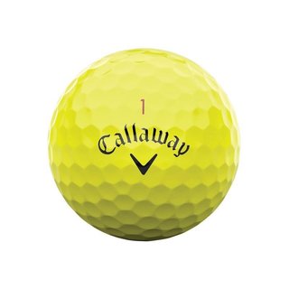 Callaway Chrome Tour X piłki golfowe, żółte