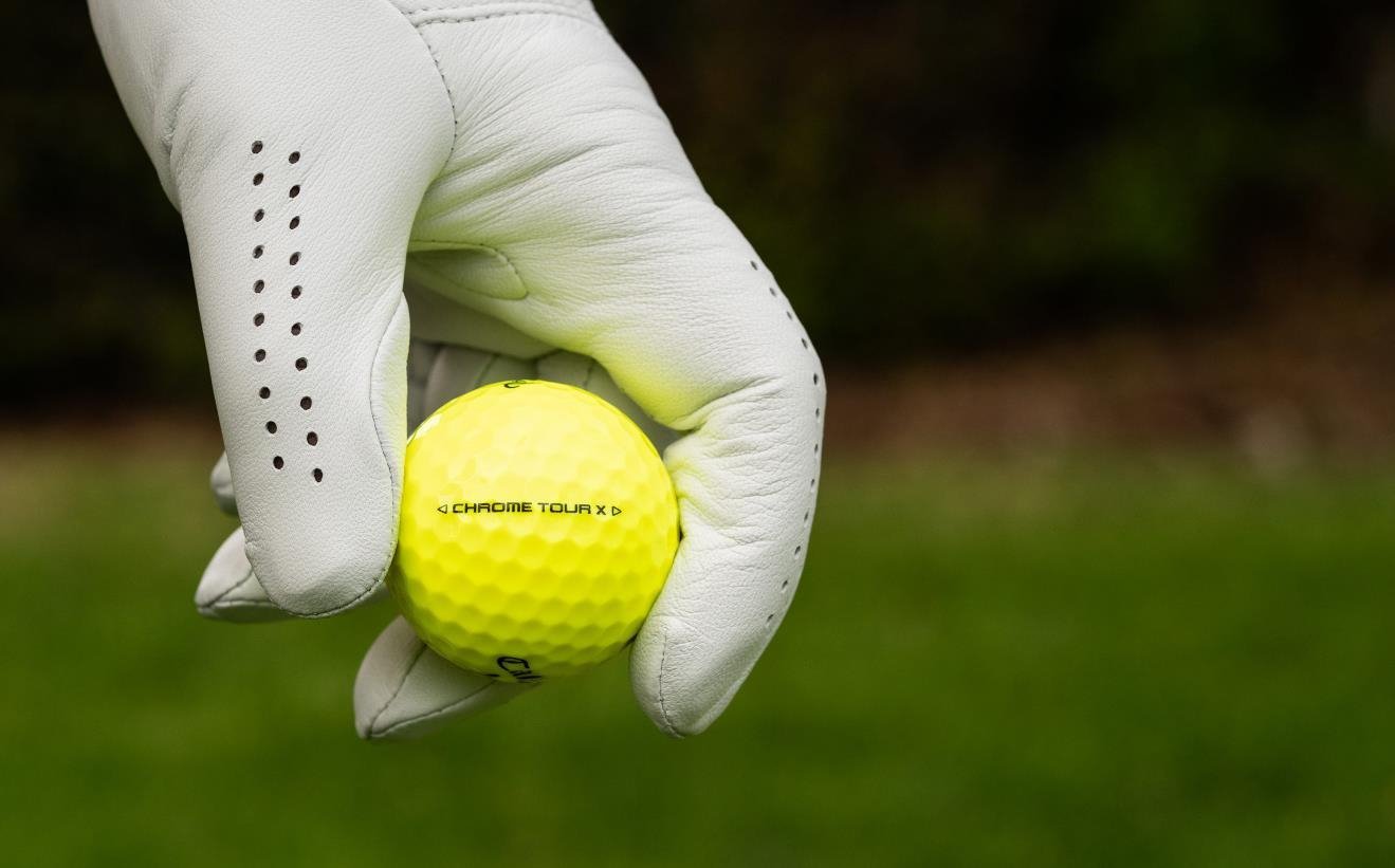 Callaway Chrome Tour X piłki golfowe, żółte