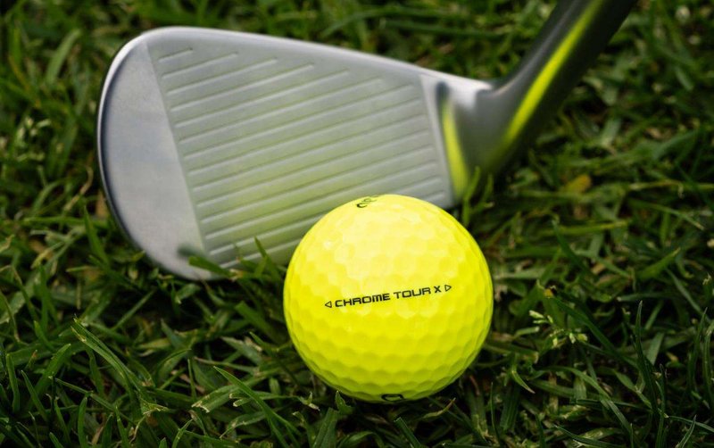 Callaway Chrome Tour X piłki golfowe, żółte