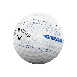 Callaway Supersoft Splatter 360 Blue piłki golfowe