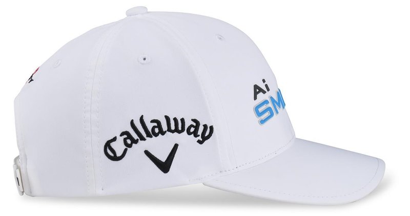 Callaway Paradym A.I. Smoke Launch męska czapka z daszkiem, biała