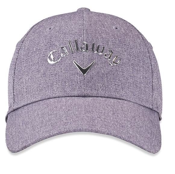 Callaway Liquid Metal damska czapka z daszkiem, fioletowo/srebrna