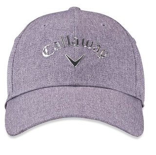 Callaway Liquid Metal damska czapka z daszkiem, fioletowo/srebrna