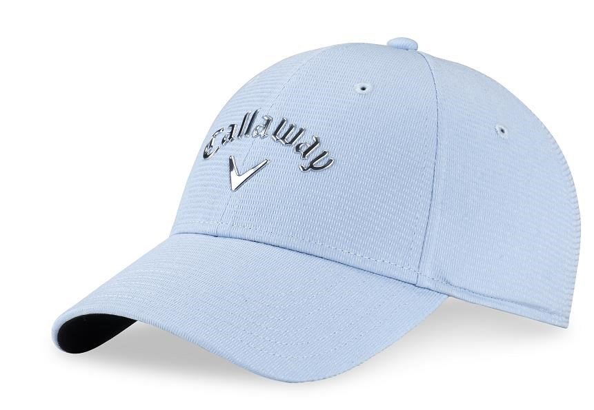Callaway Liquid Metal damska czapka z daszkiem, jasno niebiesko/srebrna
