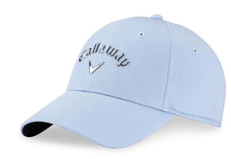 Callaway Liquid Metal damska czapka z daszkiem, jasno niebiesko/srebrna