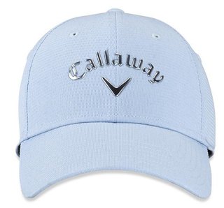 Callaway Liquid Metal damska czapka z daszkiem, jasno niebiesko/srebrna