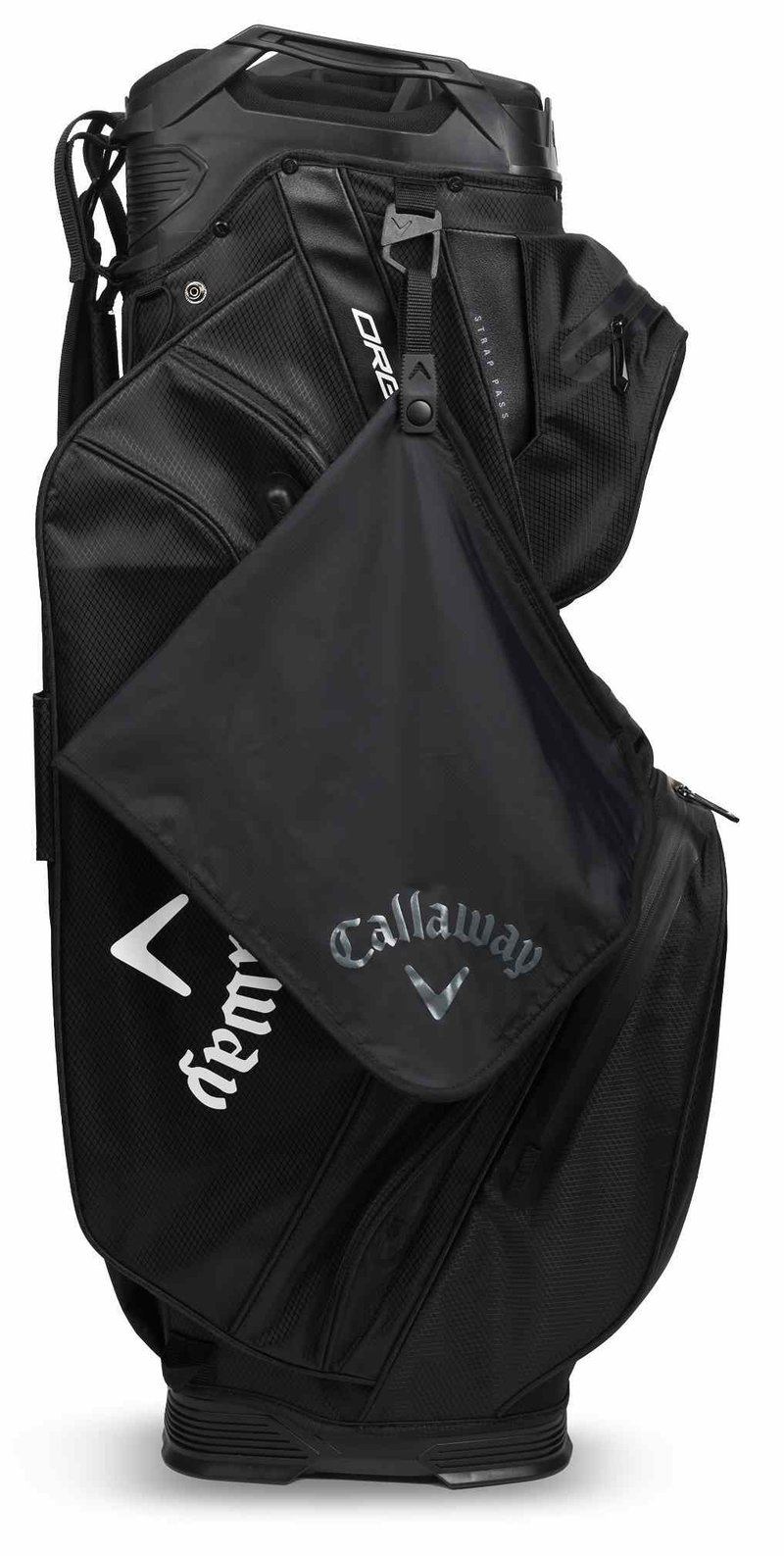 Callaway Performance Dry ręcznik golfowy, czarny