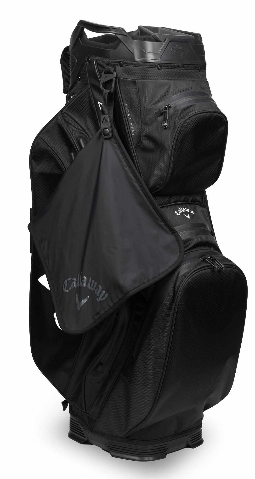 Callaway Performance Dry ręcznik golfowy, czarny
