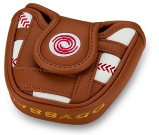 Odyssey Baseball Mallet Putter headcover, brązowo/biały