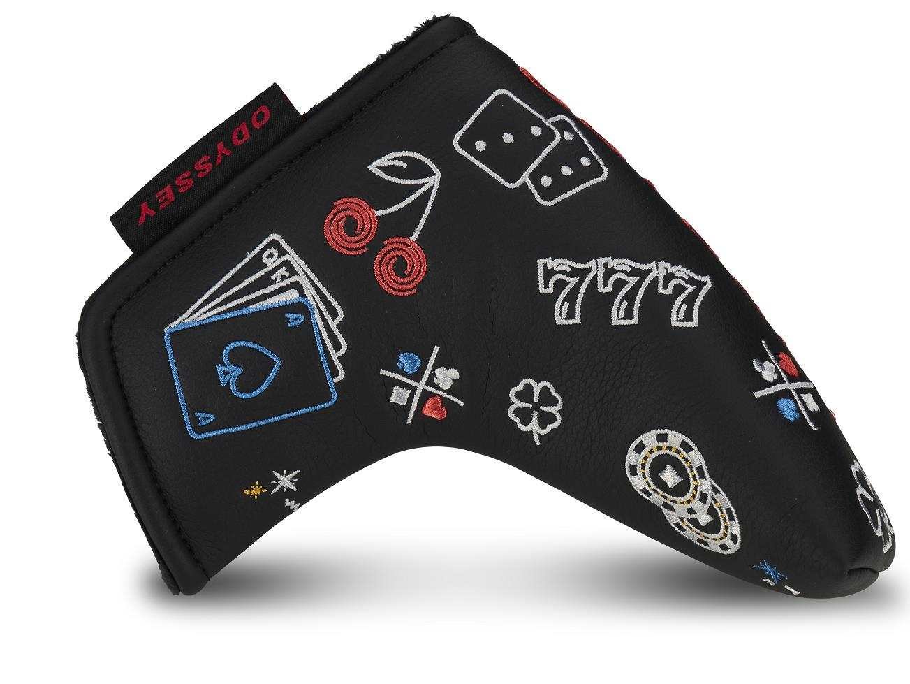 Odyssey Luck Blade Putter headcover, czarny