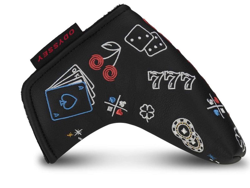 Odyssey Luck Blade Putter headcover, czarny