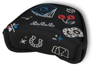 Odyssey Luck Mallet Putter headcover, czarny