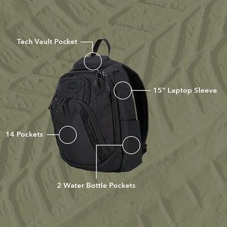 Ogio Renegade Rustler Backpack 15L plecak, czarny