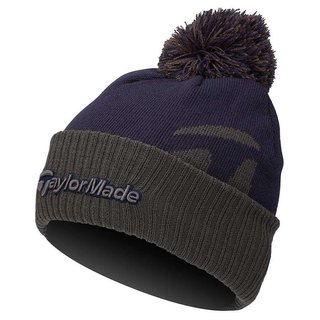 TaylorMade Bobble Beanie męska czapka zimowa, granatowa