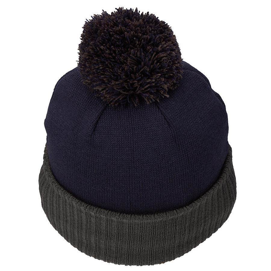 TaylorMade Bobble Beanie męska czapka zimowa, granatowa