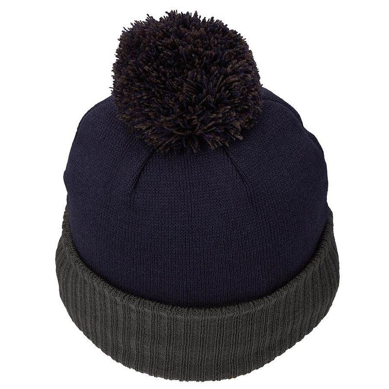 TaylorMade Bobble Beanie męska czapka zimowa, granatowa