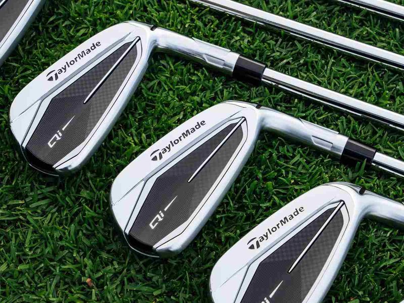 TaylorMade Qi irony męskie, stal