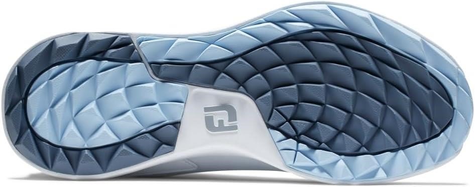 FootJoy Performa damskie buty golfowe, biało/niebieskie