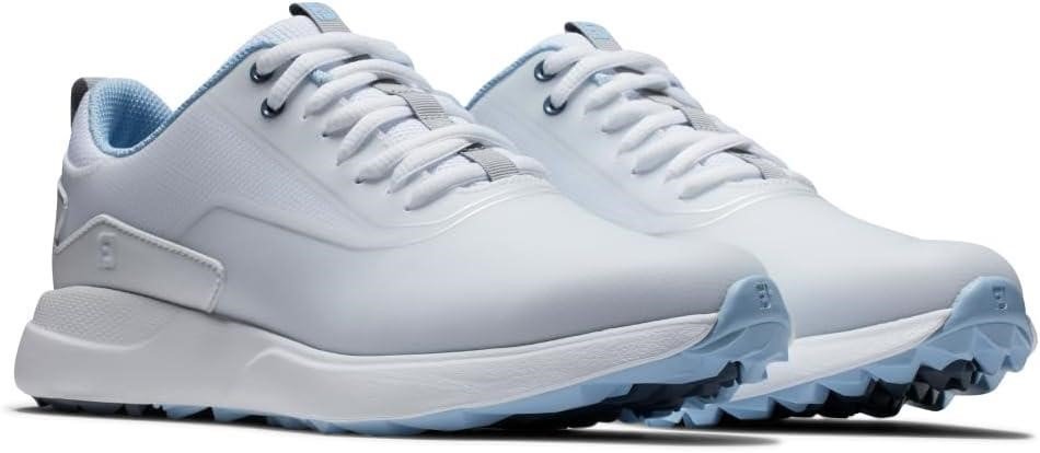FootJoy Performa damskie buty golfowe, biało/niebieskie