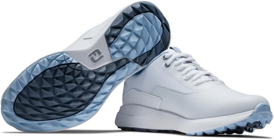 FootJoy Performa damskie buty golfowe, biało/niebieskie