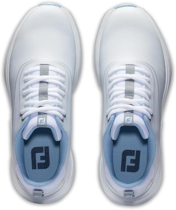 FootJoy Performa damskie buty golfowe, biało/niebieskie