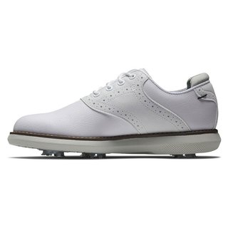 FootJoy Traditions juniorskie buty golfowe, biało/szare