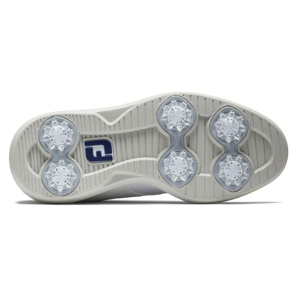 FootJoy Traditions juniorskie buty golfowe, biało/szare