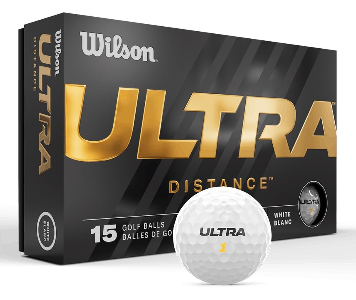 Wilson Ultra Distance piłki golfowe, 15szt.