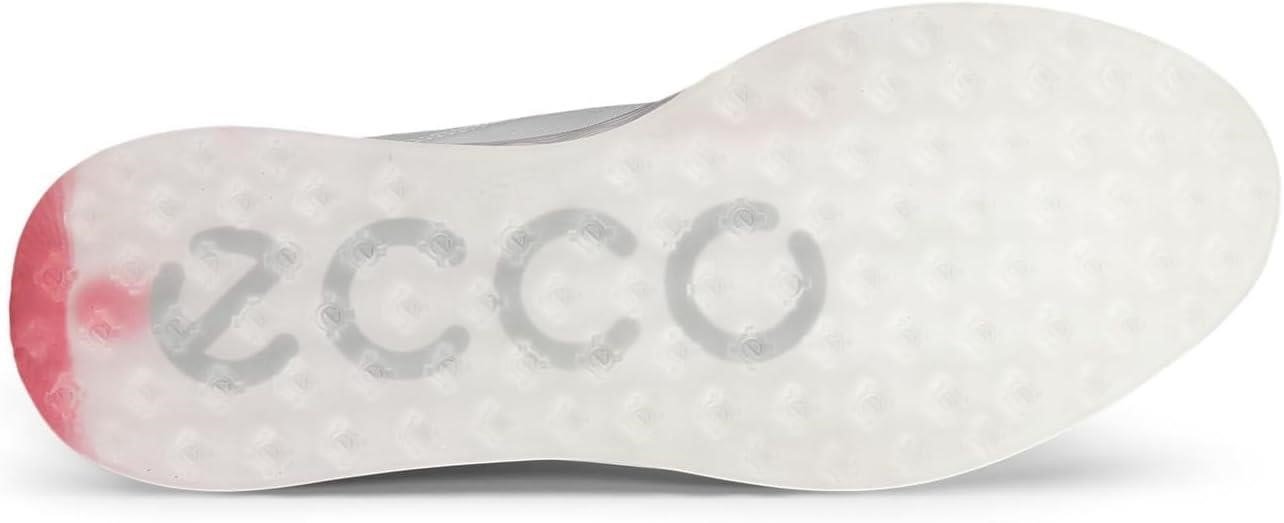 Ecco S-Three damskie buty golfowe, biało/różowe