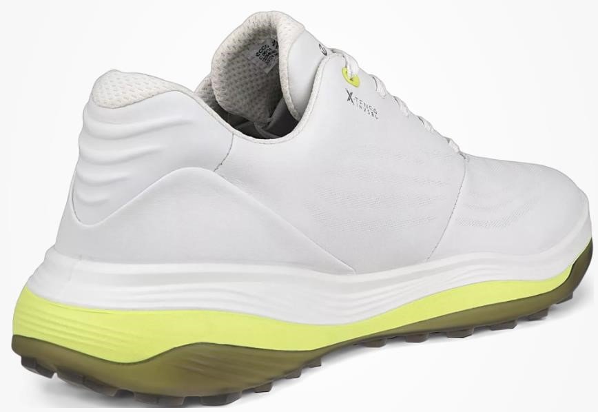 Ecco LT1 męskie buty golfowe, biało/żółte