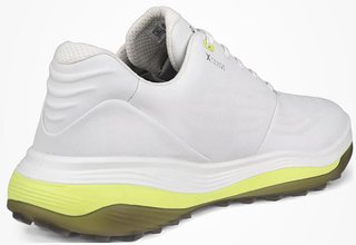 Ecco LT1 męskie buty golfowe, biało/żółte
