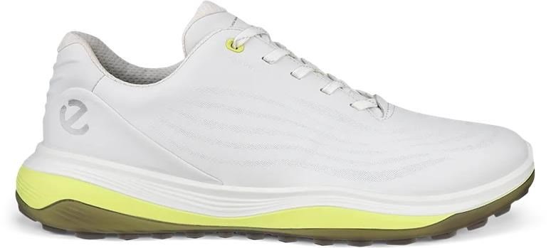 Ecco LT1 męskie buty golfowe, biało/żółte