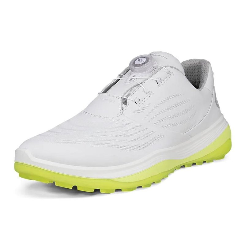 Ecco LT1 Boa męskie buty golfowe, białe