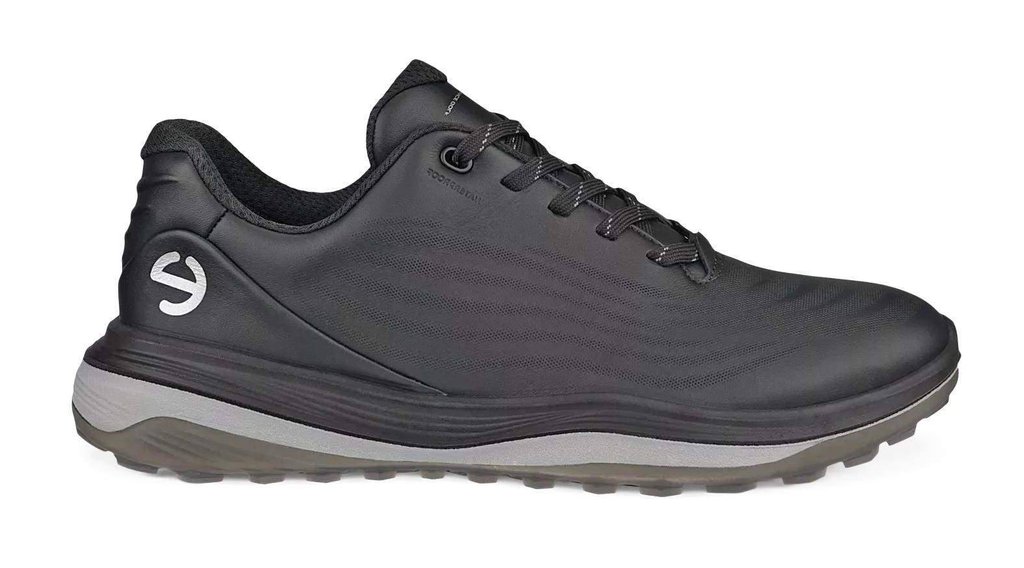 Ecco LT1 Waterproof damskie buty golfowe, czarne