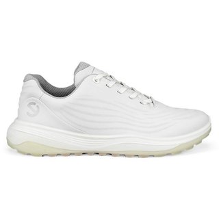 Ecco LT1 Waterproof damskie buty golfowe, białe