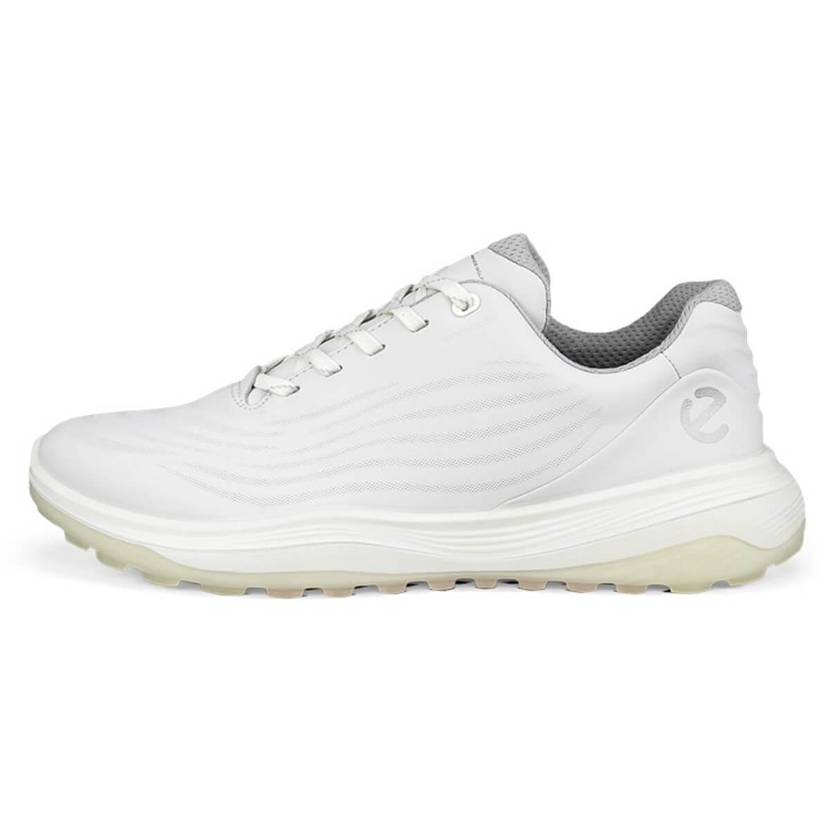 Ecco LT1 Waterproof damskie buty golfowe, białe