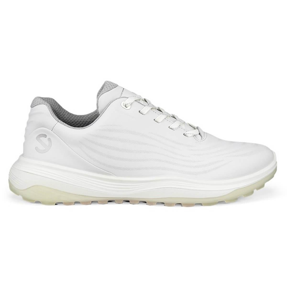 Ecco LT1 Waterproof damskie buty golfowe, białe