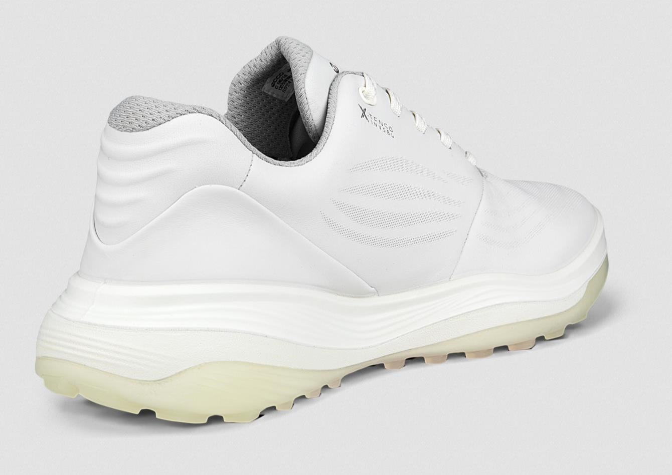 Ecco LT1 Waterproof damskie buty golfowe, białe