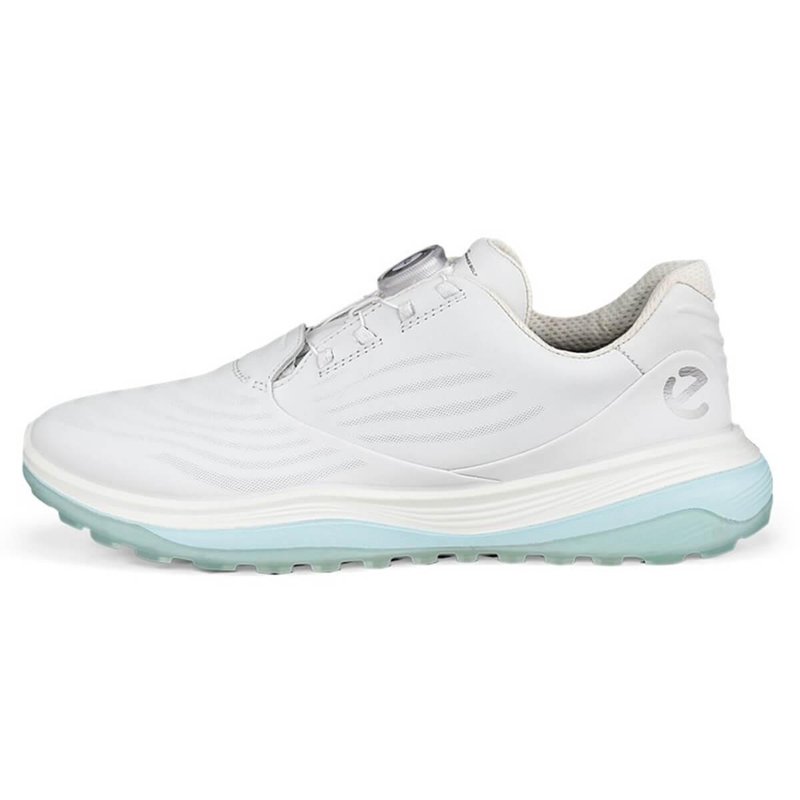 Ecco LT1 Boa damskie buty golfowe, białe