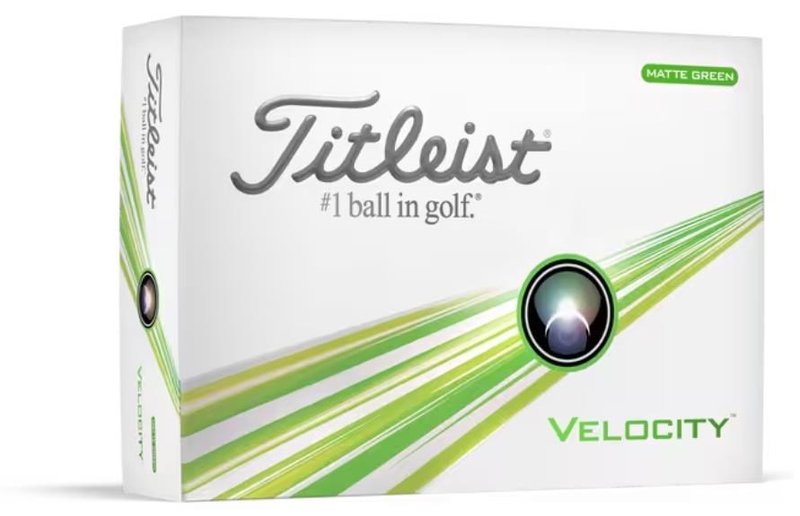 Titleist Velocity piłki golfowe, zielone