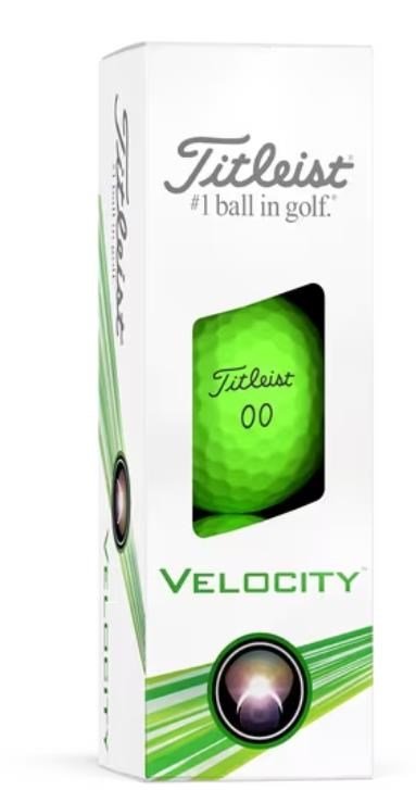 Titleist Velocity piłki golfowe, zielone