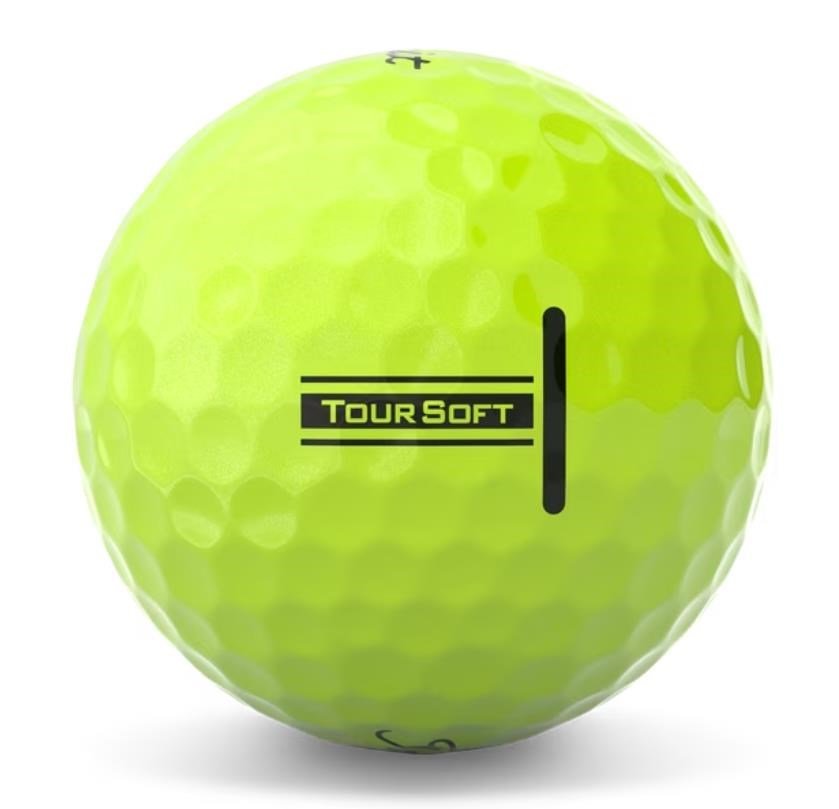 Titleist Tour Soft piłki golfowe, żółte