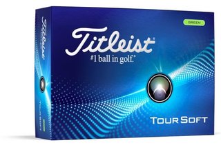 Titleist Tour Soft piłki golfowe, zielone