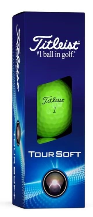Titleist Tour Soft piłki golfowe, zielone