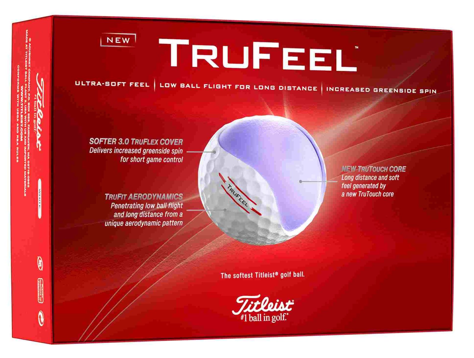 Titleist TruFeel piłki golfowe