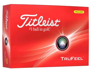 Titleist TruFeel piłki golfowe, żółte, 12 szt.